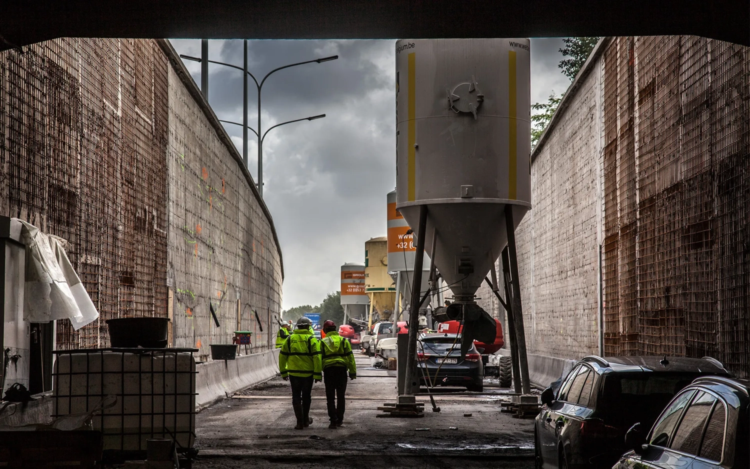 Bedrijfsfotografie Zelzatetunnel Belgie