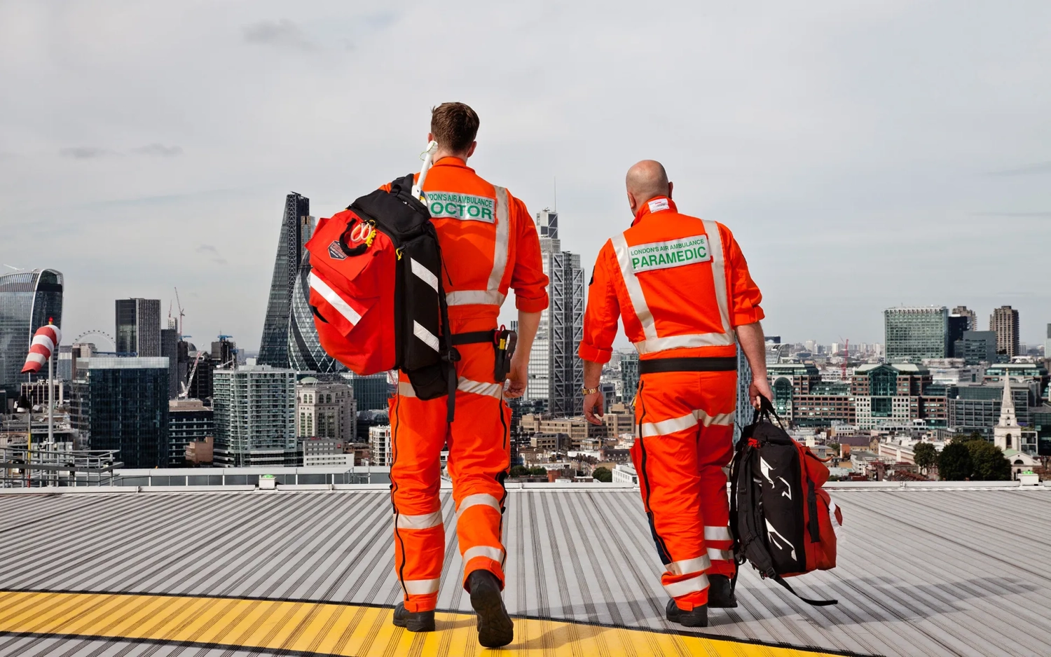 Bedrijfsfotografie Bayards - London Air Ambulance