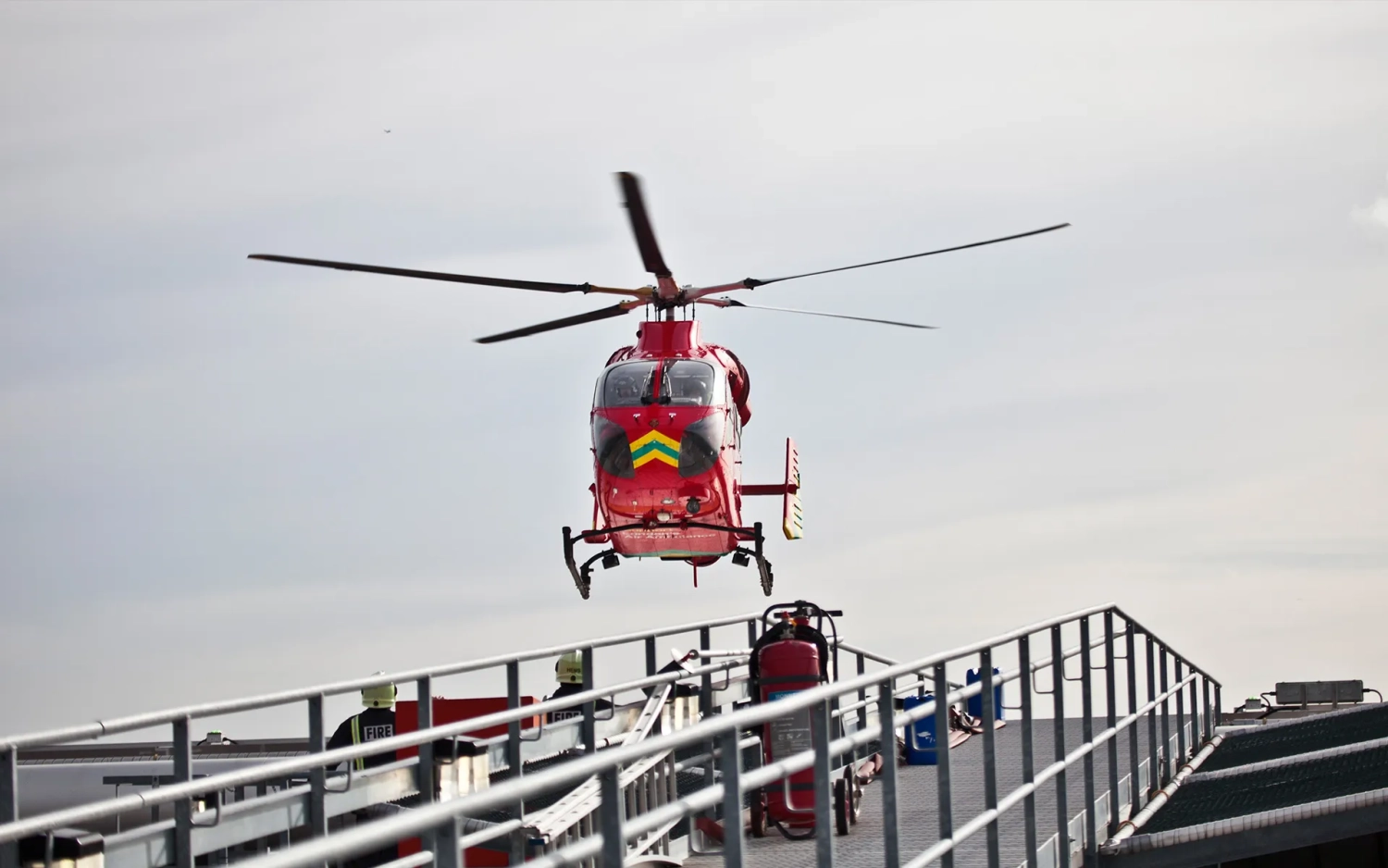 Bedrijfsfotografie Bayards - London Air Ambulance