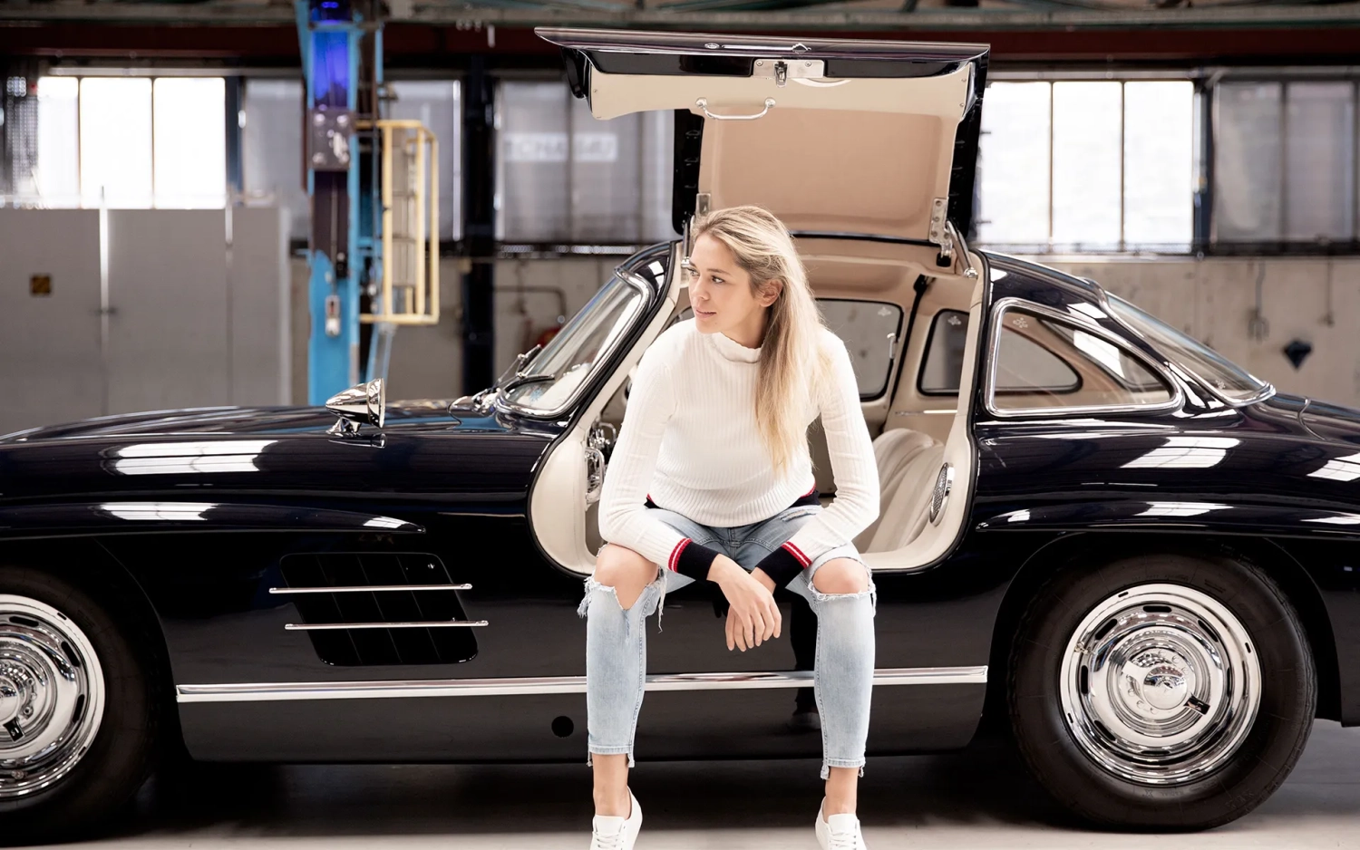 Mercedes 300 sl - Ivana