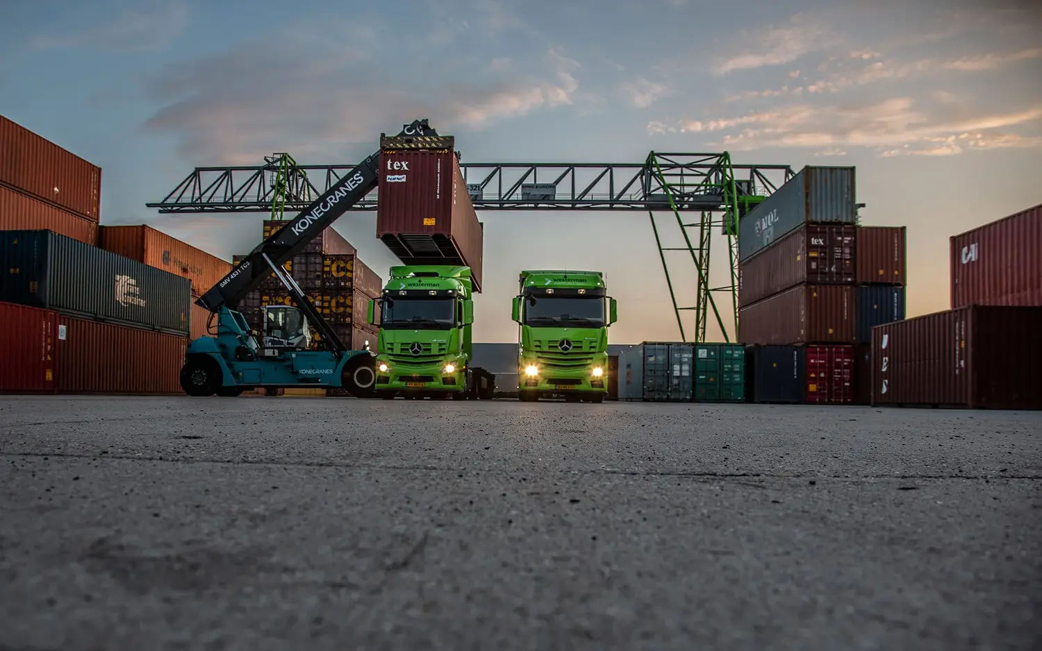 Bedrijfsfotografie Westerman Logistics Terminal